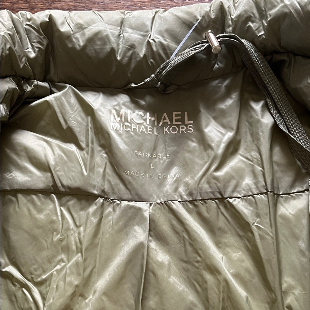 Michael Kors Olive Packable Jacket - image 2
